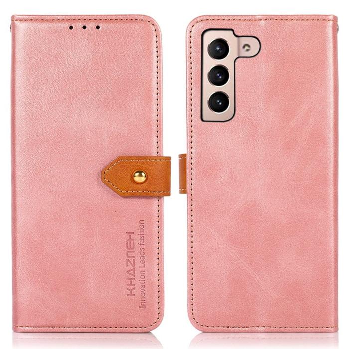 Bild 1, KHAZNEH Samsung Galaxy S23 Fodral Dual-Color Roséguld