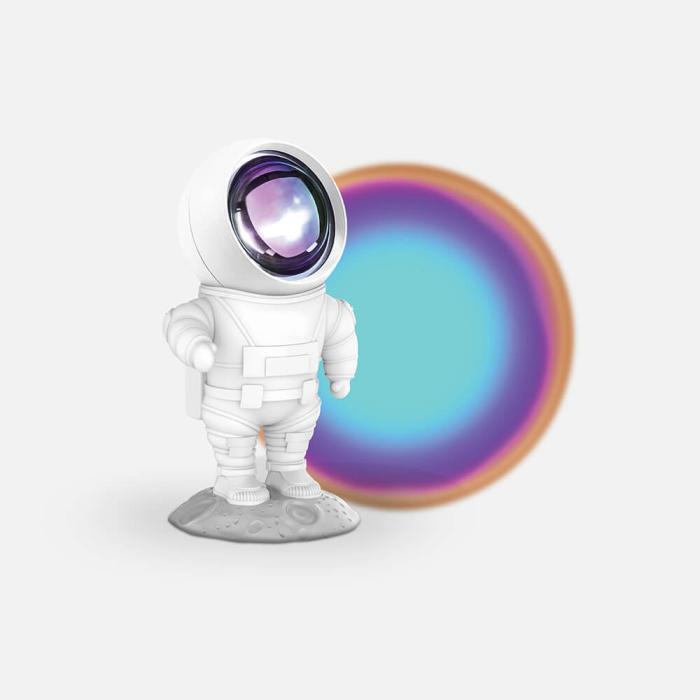 Bild 5, MOB Projektor Astrolight Blue Rainbow Vit