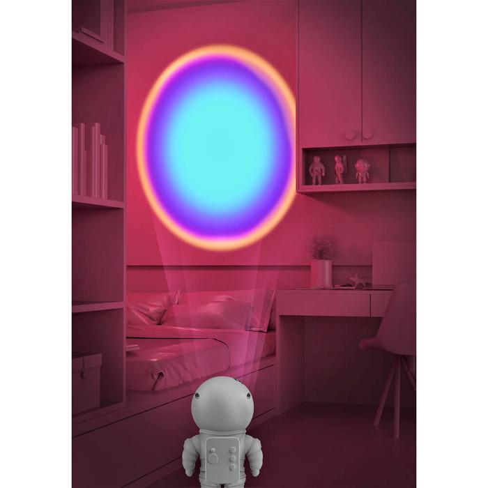 Bild 6, MOB Projektor Astrolight Blue Rainbow Vit