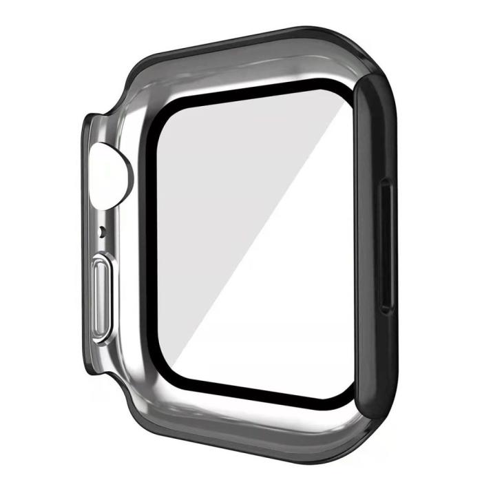 Bild 3, Skärmskydd Härdat Glas Skydd Apple Watch 38 mm Svart