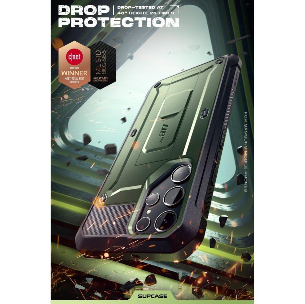 Supcase Galaxy S23 Ultra Skal 2-SET Unicorn Beetle Pro Guldan