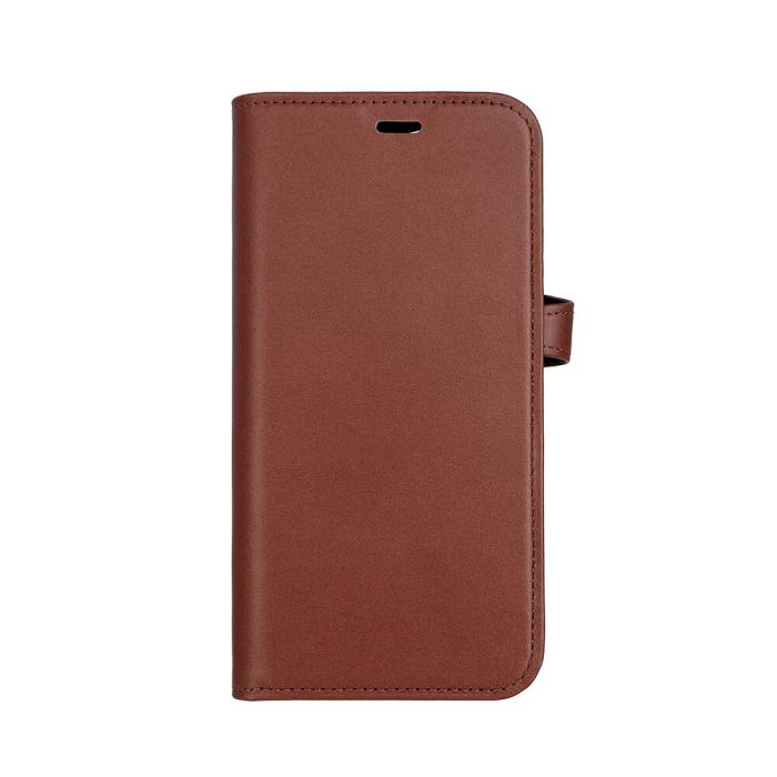 Bild 1, Buffalo iPhone 15 Fodral 2in1 Äkta Läder Brun
