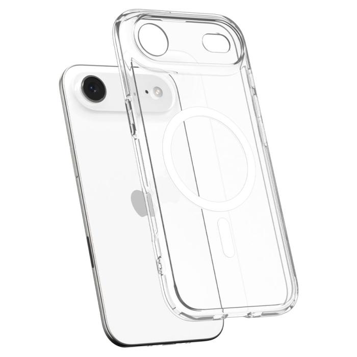 Bild 5, Spigen iPhone Air Skal MagSafe Ultra Hybrid Transparent/Vit