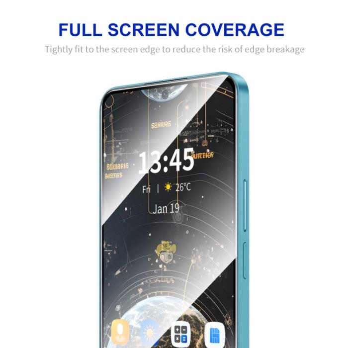 Bild 2, ENKAY Motorola Moto G04 4G/G24 4G Skärmskydd Transparent