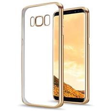 Samsung Galaxy S8 Plus - F&auml;rgad TPU - Guld