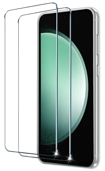 Bild 1, 2-Pack Samsung S23 FE - Skärmskydd i Härdat Glas