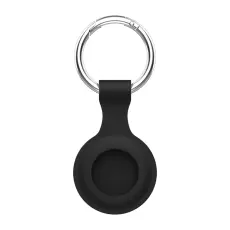 AirTag 2/1 H&aring;llare med nyckelring - Svart