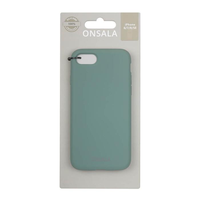 Bild 2, ONSALA iPhone 6/7/8/SE Mobilskal Silikon Pine Green