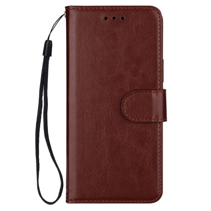 Bild 2, Samsung Galaxy S22 Plus Fodral Solid Crazy Horse Brun