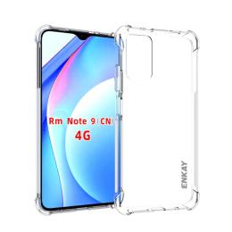 Xiaomi Redmi 9T - ENKAY Shockproof TPU Skal - Transparent