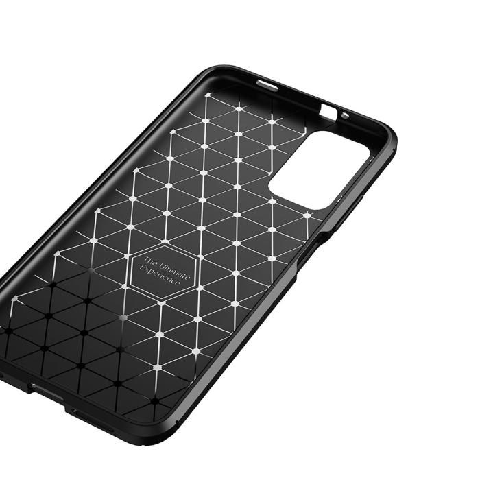 Bild 5, Xiaomi Redmi 9T - Kolfiber Textur Skal - Svart