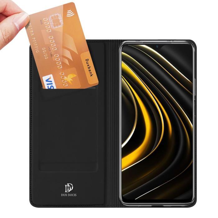 Bild 2, Xiaomi Redmi 9T - DUX DUCIS Skin Pro Fodral - Svart