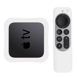 Apple TV 4K 2021 Silikonskal För Kontroll  Box - Vit