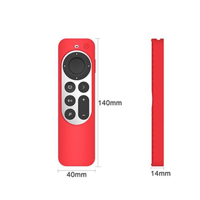 Bild 5, Apple TV 4K 2021 Silikonskal För Kontroll  Box - Grön