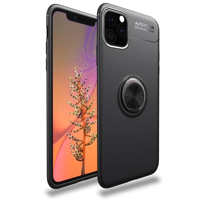 Bild 1, iPhone 11 - Ring Skal - Funkar med magnethållare - Svart