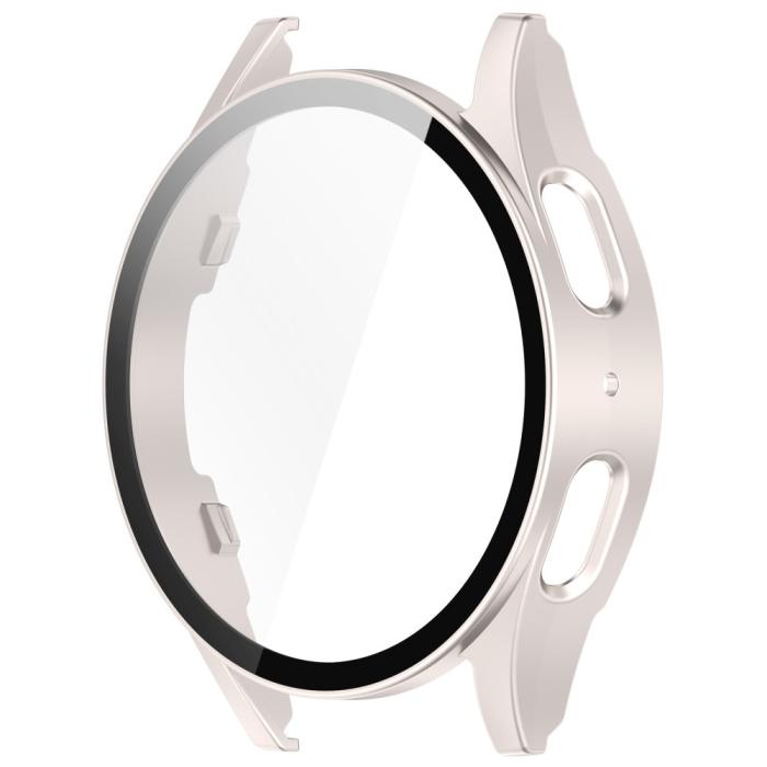 Bild 2, Galaxy Watch 7 40 mm Skal Med Skärmskydd Off White