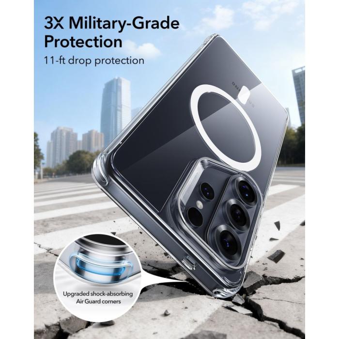 Bild 6, ESR Samsung Galaxy S26 Ultra Skal MagSafe Classic Hybrid Transparent