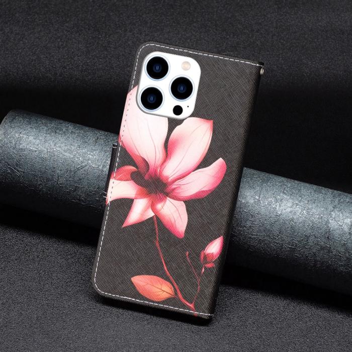 Bild 6, iPhone 16 Pro Max Fodral Med Tryck Blomma