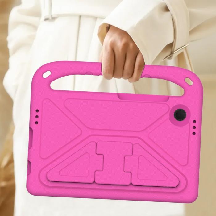 Bild 6, Samsung Galaxy Tab A9 Skal EVA Kickstand Rosa