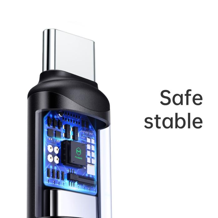Bild 4, Mcdodo MicroUSB Hona - USB-C Hane Adapter Svart