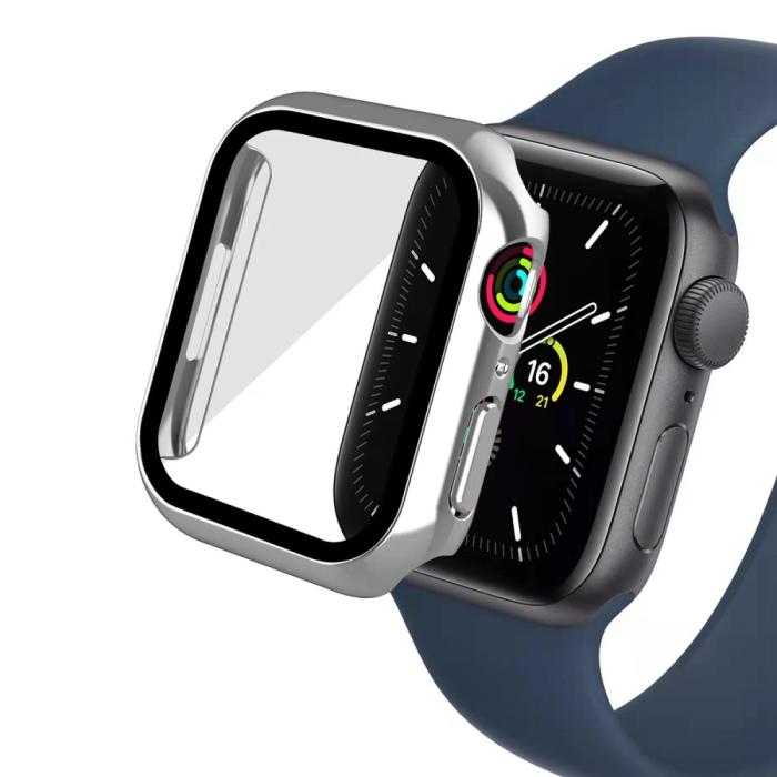 Bild 6, Skärmskydd Härdat Glas Skydd Apple Watch 38 mm Svart