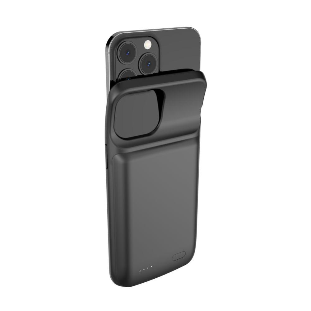 Tech-Protect 4800 mAh Powercase iPhone 13 Pro Max / 12 Pro Max Svart