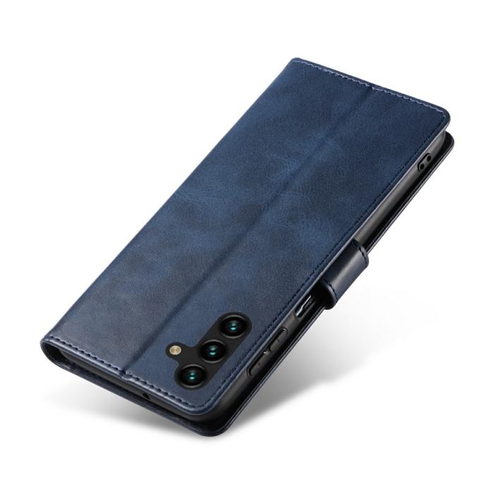 Bild 4, Samsung Galaxy S26 Fodral Läder Blå