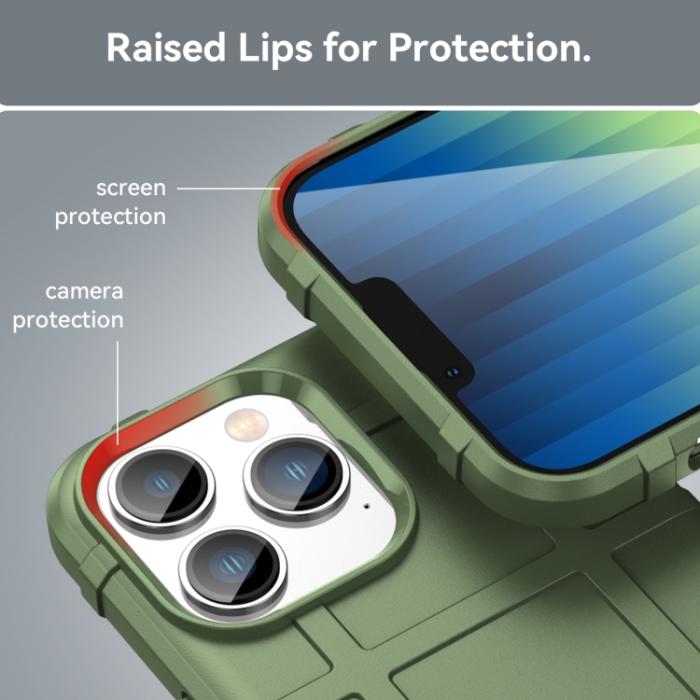 Bild 5, iPhone 14 Skal Robust Grön