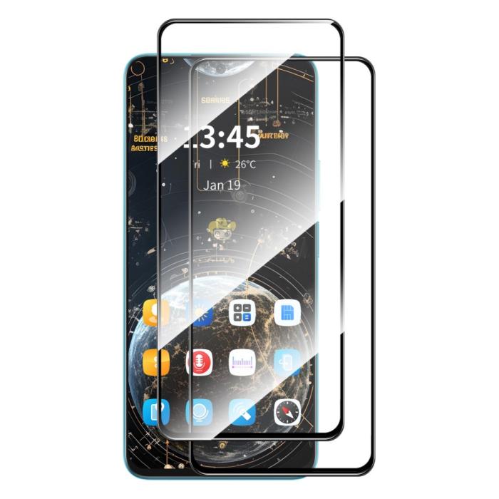 Bild 1, ENKAY Motorola Moto G04 4G/G24 4G 2-PACK Skärmskydd Transparent