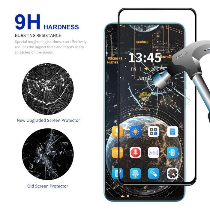 Bild 3, ENKAY Motorola Moto G04 4G/G24 4G 2-PACK Skärmskydd Transparent