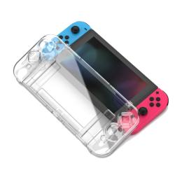 Nintendo Switch Inkapslat Skal Med 2 Spelplatser Transparent