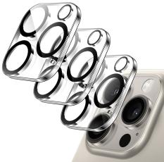 3-Pack iPhone 15 Pro Linsskydd I Härdat Glas