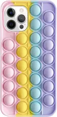 iPhone 14 Pro Max Pop It Fidget Skal - Multicolor
