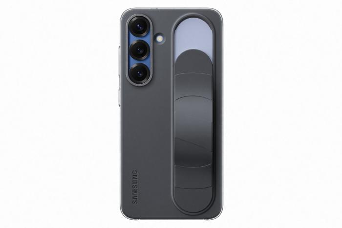 Bild 2, Samsung Galaxy S25 Skal Standing Grip Svart