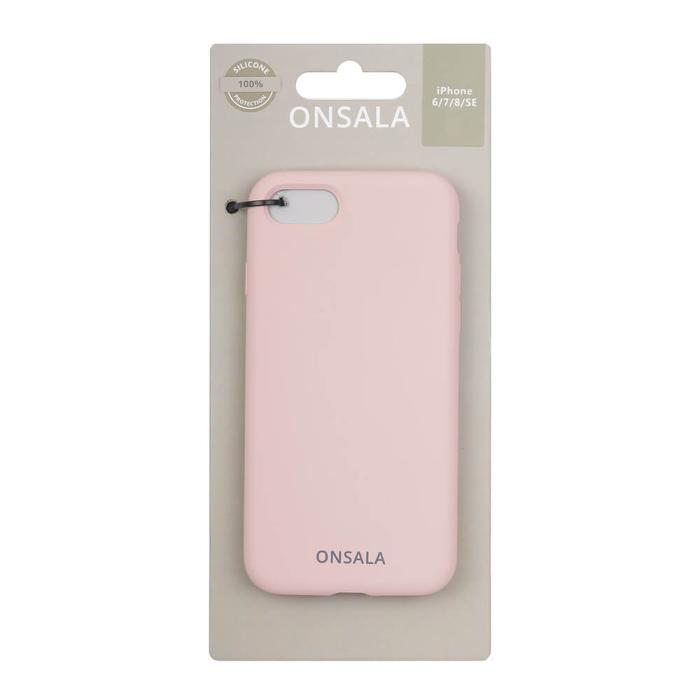 Bild 2, ONSALA iPhone 6/7/8/SE Mobilskal Silikon Sand Pink