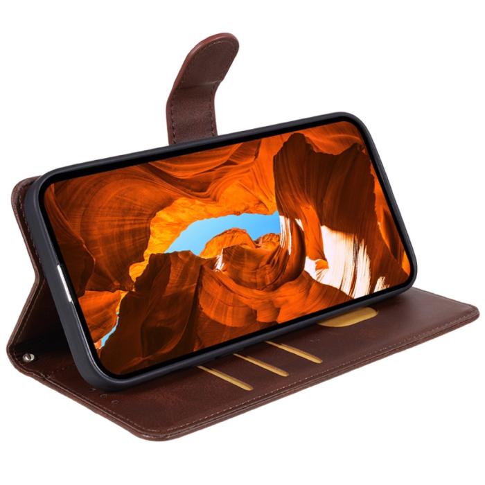 Bild 3, OnePlus Nord 4 Fodral Läder Brun