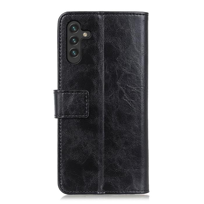 Bild 3, KHAZNEH Samsung Galaxy A04s / A13 5G Fodral Läder Svart