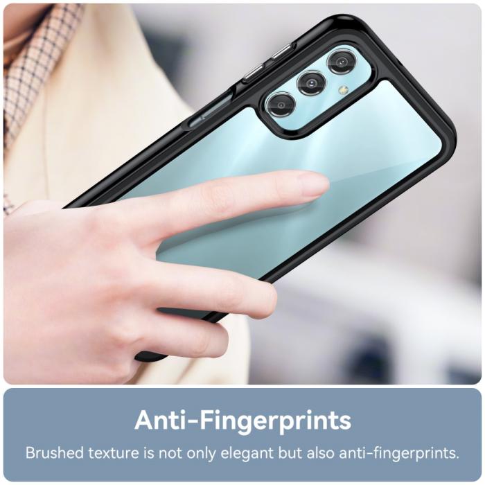 Bild 5, Samsung Galaxy A25 5G Skal Shockproof Akryl/TPU Svart