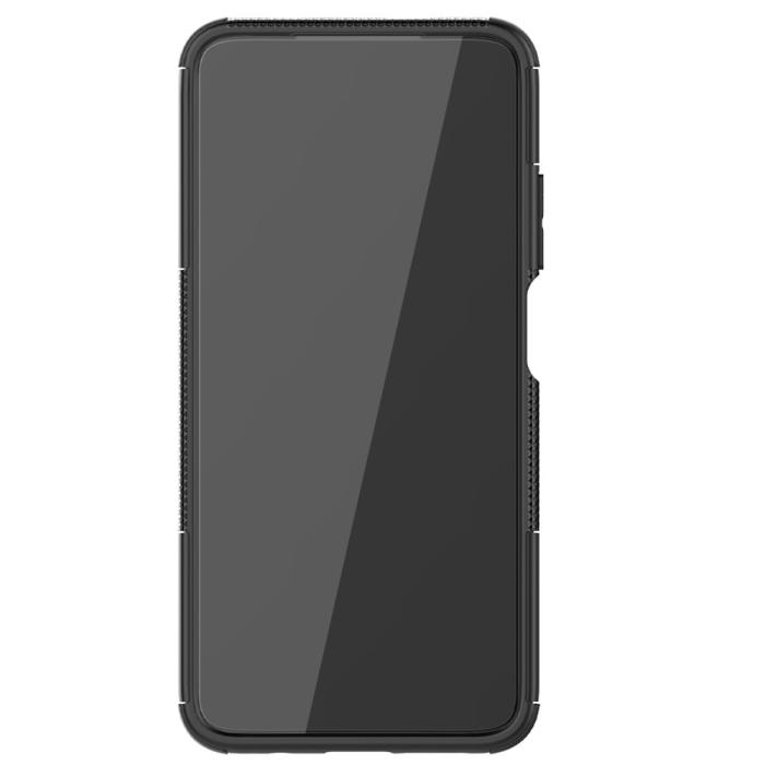 Bild 4, Xiaomi Redmi 9T - Ultimata Stöttåliga Skalet med Stöd - Svart