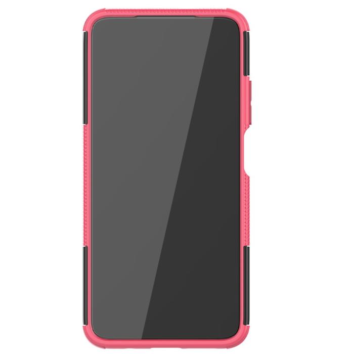 Bild 4, Xiaomi Redmi 9T - Ultimata Stöttåliga Skalet med Stöd - Rosa