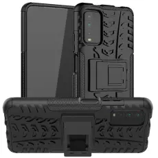 Xiaomi Redmi 9T - Ultimata St&ouml;tt&aring;liga Skalet med St&ouml;d - Svart