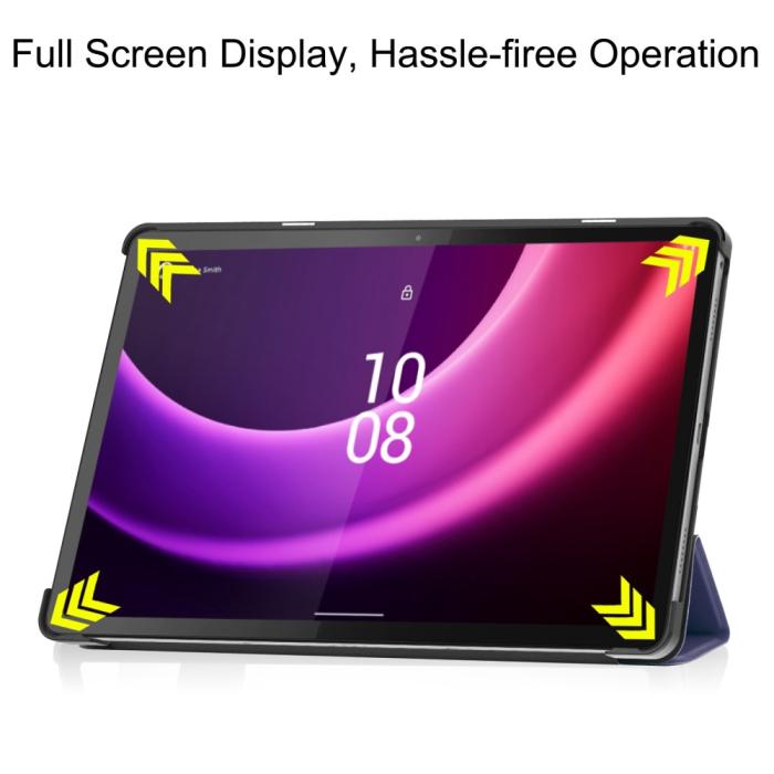Bild 3, Lenovo Tab P11 Gen 2 Fodral Tri-Fold Blå