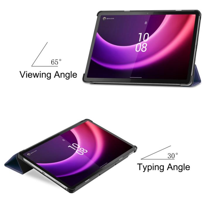 Bild 5, Lenovo Tab P11 Gen 2 Fodral Tri-Fold Blå