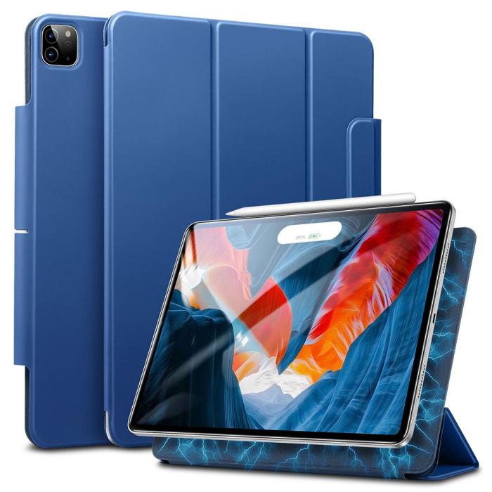 Bild 1, ESR 2in1 Magnetiskt Fodral För iPad Pro 12.9 2020/2021/2022 Blå