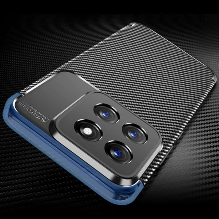 Bild 5, Xiaomi 14 Skal Kolfiber Textur Svart