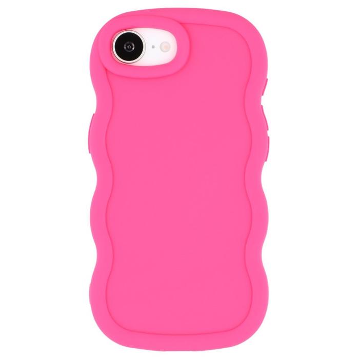 Bild 3, iPhone 17e / 16e Mobilskal Wavy Rosa