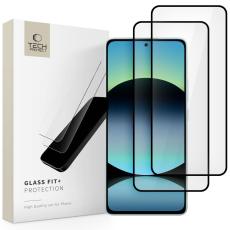 Tech-Protect Redmi Note 14 5G/4G 2-PACK Sk&auml;rmskydd Glass Fit+