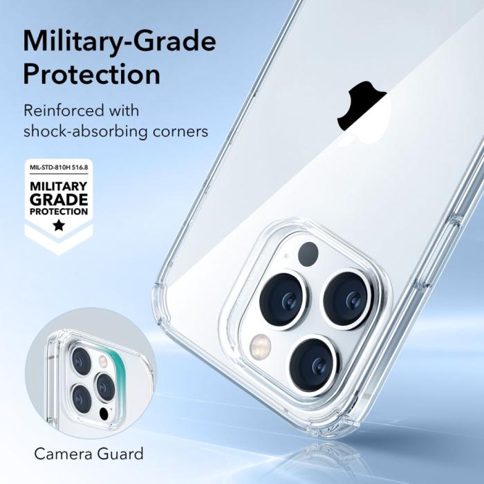 Bild 4, ESR iPhone 14 Pro Skal Krystec Transparent