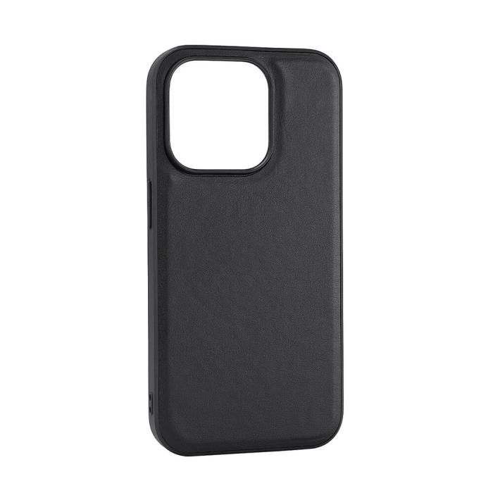 Bild 3, Buffalo iPhone 15 Pro Mobilskal MagSafe Läder Svart