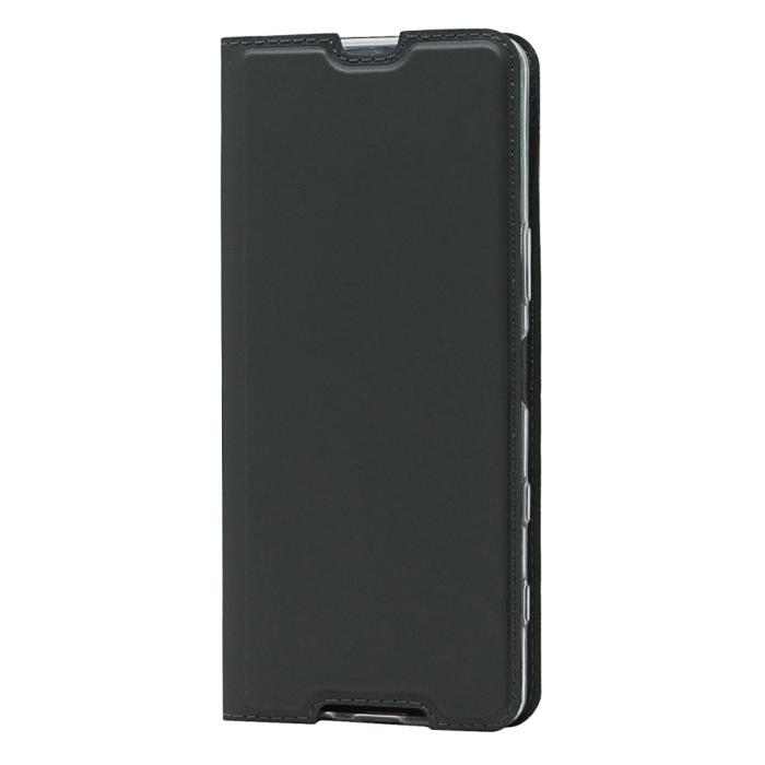 Bild 2, Sony Xperia 5 III Fodral Skin Touch Läder Svart
